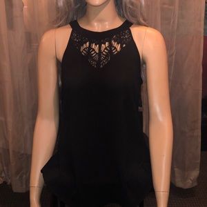 NWOT Market and spruce lace detailed top